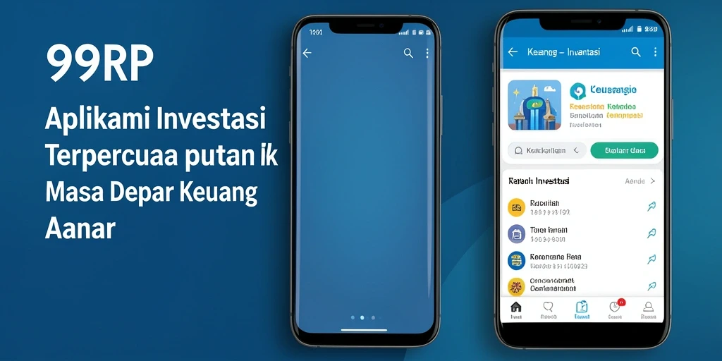 Tampilan antarmuka 99RP yang modern dan informatif.